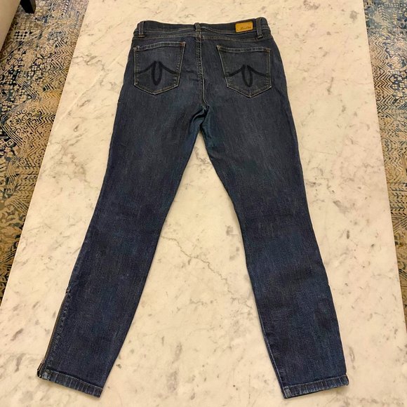 Level 99 High Rise Tanya Crop Slim Jeans Sz 28 - Picture 2 of 6